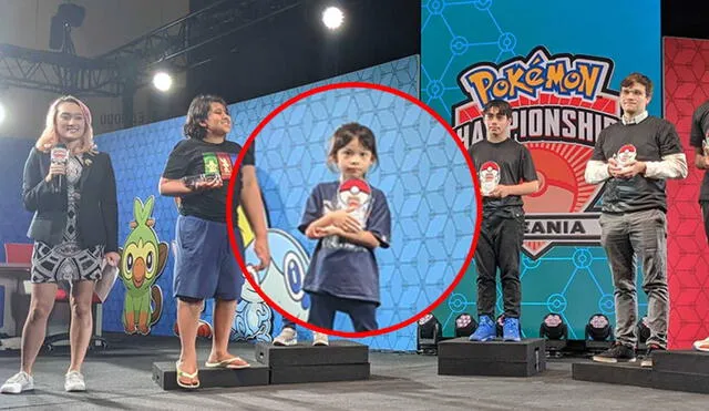 Descubre a Simone Lim, la sorprendente campeona de tan solo 7 años que cautivó a todos con una tímida sonrisa tras campeonar en el torneo júnior de Pokémon. Foto: The Pokemon Company