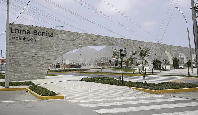 En el terreno. La urbanización Loma Bonita ha sido construida por Centenario sobre las 30 hectáreas que le vendió Sada Goray en Chilca. Foto: difusión
