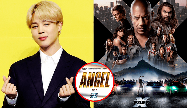 Jimin de BTS vuelve a publicar un soundtrack para "Rápidos y furiosos 10". Así se escucha "Angel". Foto: composición LR/BIGHIT/Twitter @TheFastSaga