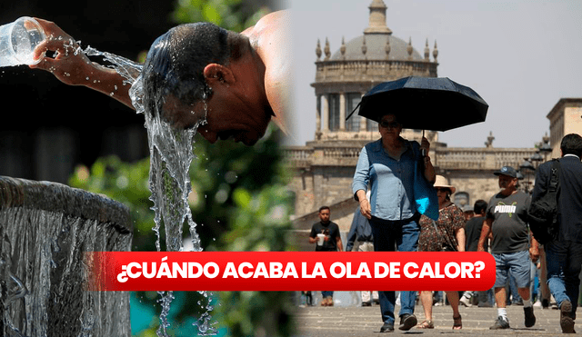 México registra temperaturas superiores a los 40 ºC y afecta principalmente al norte del país. Foto: composición LR/AFP/Twitter