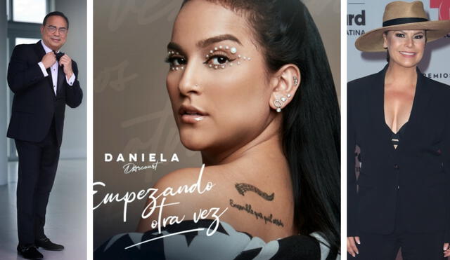 Cantante viene cosechando éxitos a nivel nacional e internacional: Foto: composición LR / Instagram Daniela Darcourt / Premios Juventud