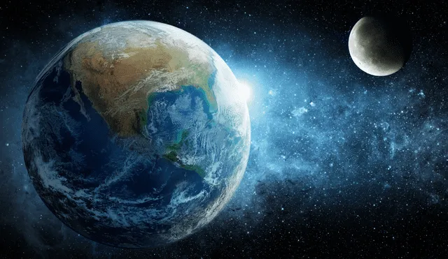 La Luna impacta sobre la duración de los días en la Tierra. Foto: Adobe Stock