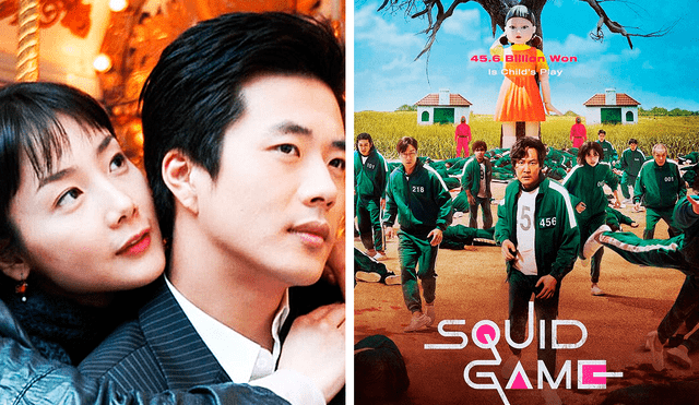 Los k-dramas "Escalera al cielo" y "El juego del calamar" marcaron a distintas generaciones. Foto: composición LR/SBS/Netflix