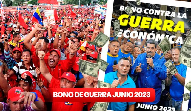 El Bono de Guerra de junio fue depositado a los trabajadores públicos activos. Foto: composición LR/Bonos Protectores Social Al Pueblo/Telegram/El Diario