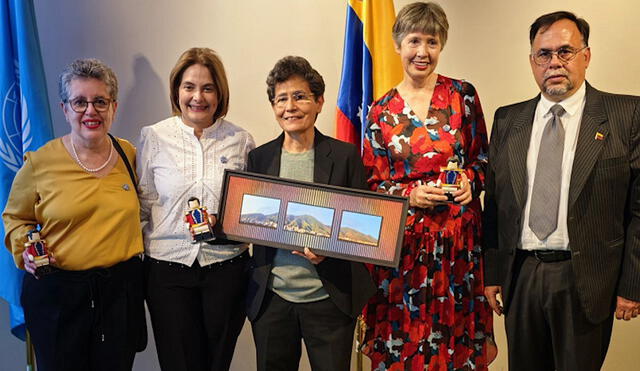 La física también fue nombrada miembro de la Academia Mundial de Ciencias. Foto: Correo del Orinoco