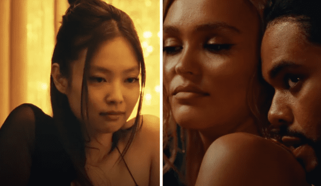 Estrenada el 4 de junio, "The idol" marca el debut de Jennie de BLACKPINK como actriz. Serie estadounidense es protagonizada por The Weeknd y Lily-Rose Depp. Foto: composición LR/HBO