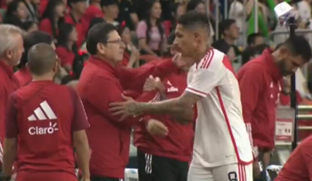 Paolo Guerrero regresó a la selección peruana. Foto: captura de América TV