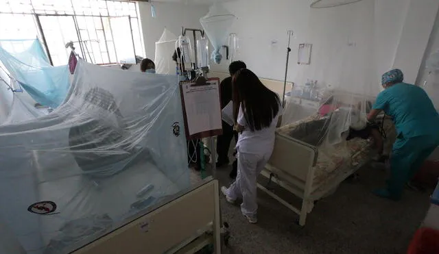 Cifras. En Piura se registran 21.311 son manejados como probables y 22.686 confirmados como casos de dengue. Foto: La República