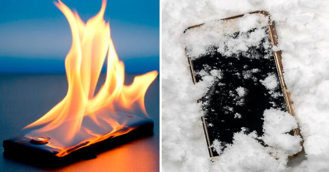 El calor y frío extremo es dañino para tu celular. Foto: El Androide Libre/Foro Movistar
