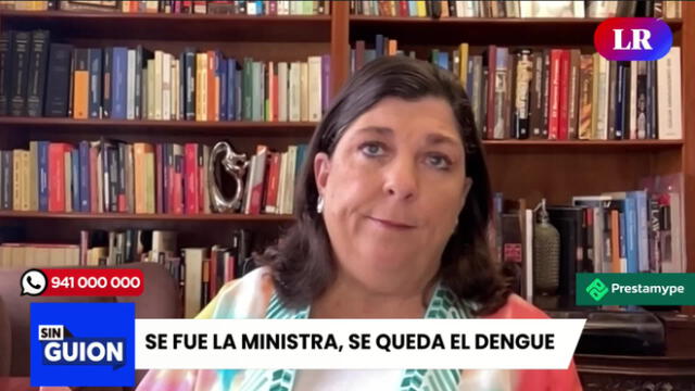 Rosa María Palacios habló acerca de la gestión de Rosa Gutiérrez. Foto: captura de LR+ - Video: LR+