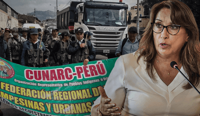 Los gremios reiniciarán protestas contra Dina Boluarte. Foto: composición de Alvaro Mendoza/La República