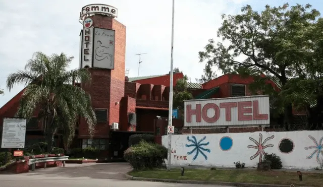El hotel está ubicado en la ciudad de Ituzaingó, Argentina. Foto: TN