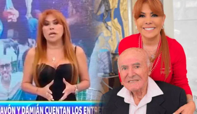 Magaly recuerda a su papá que falleció a los 93 años. Foto: captura/ATV/Instagram