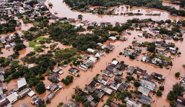 Brasil vive una compleja temporada de inundaciones que afectan la zona sur del país. Foto: G1 - Video: Globo