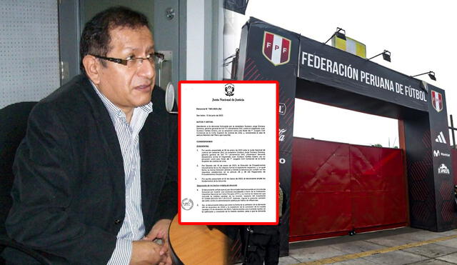 Juez Juan Gustavo Varillas Solano concedió a la FPF la medida cautelar que suspendió los contratos de clubes de Liga 1 con GolPerú. Foto: composición LR
