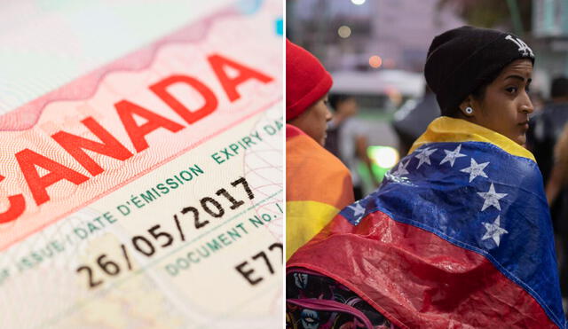 La única manera de ingresar a Canadá para los venezolanos es a través de la visa. Foto: composiciónLR/Servicio Legal/Los Angeles Times
