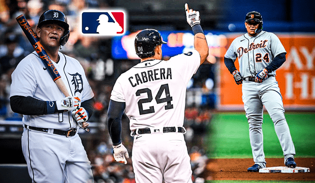 Miguel Cabrera se encuentra actualmente en el puesto 27 de los beisbolistas con más jonrones en la historia de las Grandes Ligas. Foto: composición LR/AFP/MLB/Miguel Cabrera