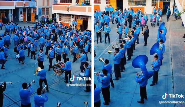 Diversos comentarios señalan el accionar de los alumnos. Foto: composición LR/Captura TikTok noelcollazosa