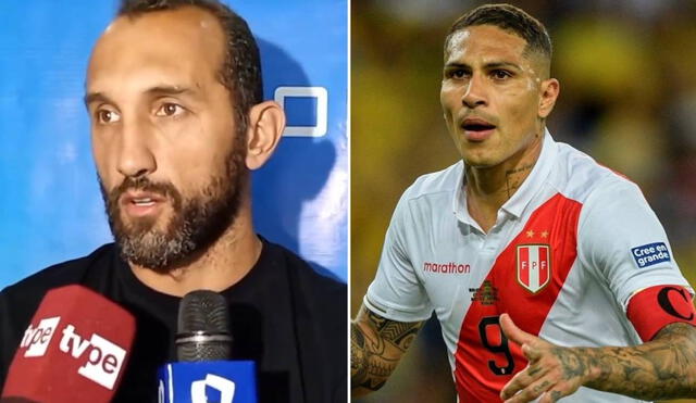 Paolo Guerrero brindó una asistencia en el amistoso de Perú ante Corea del Sur. Foto: composición LR/EFE