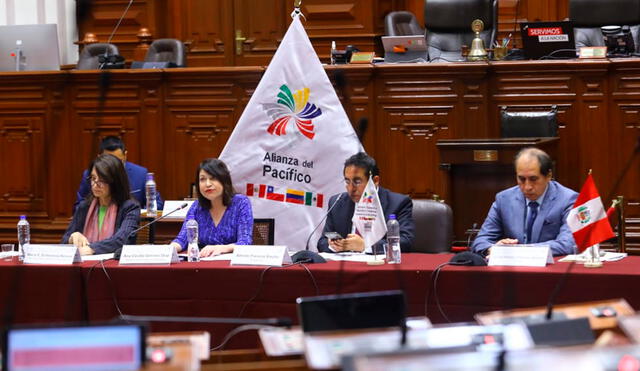 Ana Gervasi comunicó que “Costa Rica y Ecuador están próximos a integrarse a la Alianza del Pacífico”. Foto: Congreso de la República