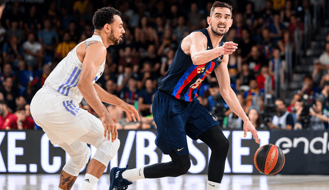 Barca Basket lidera 2-0 la serie ante el Real Madrid en las finales ACB 2023. Foto: Barcelona