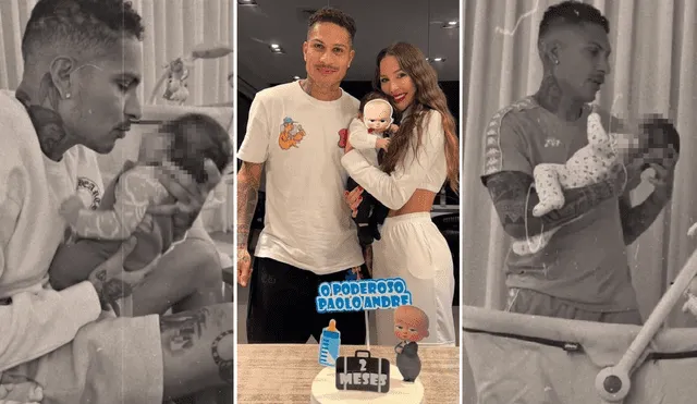 El último hijo de Paolo Guerrero y Ana Paula Consorte nació hace dos meses. Foto: composición LR/Instagram/Ana Paula Consorte