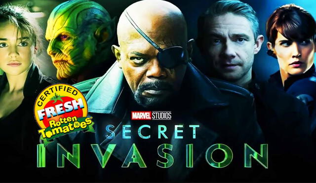 "Invasión secreta" recibe duras críticas a pocos días de su estreno. Foto: composición LR/Marvel Studios/Rotten Tomatoes