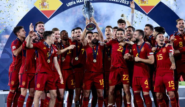 La Furia Roja conquistó un nuevo título tras vencer a Croacia en penales. Foto: Twitter/Selección España