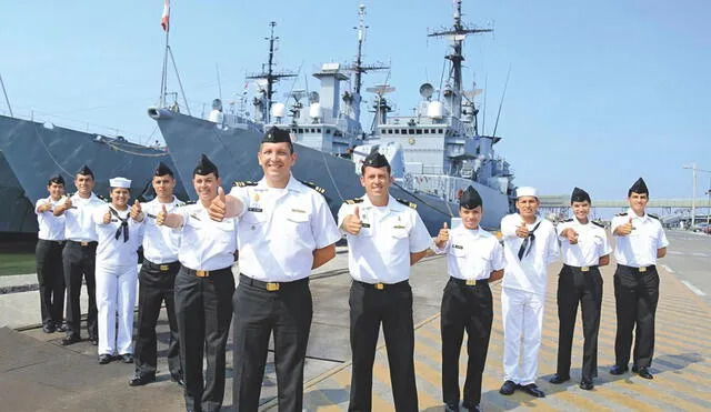 El trabajo en la Marina de Guerra del Perú honra a los valerosos héroes de la historia nacional. Foto: Suplementos Marina de Guerra del Perú