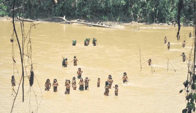 Existen. El Ministerio de Cultura ha reconocido a 20 pueblos en aislamiento en la Amazonía. Foto: difusión