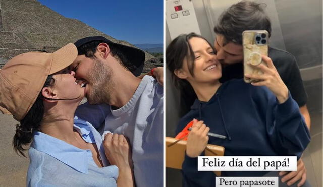 Andrés Vilchez compartió románticos momentos con su novia en México. Foto: composición LR/Andréz Vilchez/Alicia Jaziz/Instagram