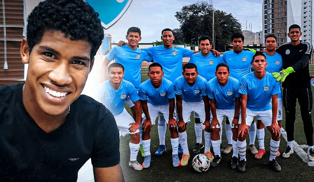 Luis Martínez solo ha jugado Copa Perú en su corta trayectoria. Foto: composición LR/Defensores Unidos/Barranco City