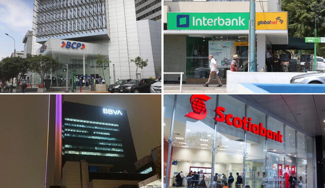 Estos son los bancos que cobran menos intereses en préstamos. Foto: composición LR/Andina/Perú del Bicentenario/BBVA/Revista GanaMás