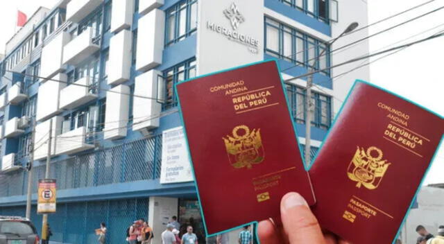 Migraciones indicó que “ya se repusieron las 675 libretas de pasaporte. Foto: composición LR/ Migraciones
