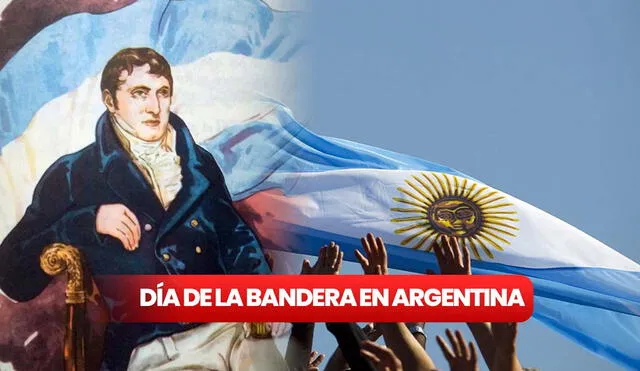 El Día de la Bandera es una fecha patriótica que se celebra cada 20 de junio en Argentina. Foto: /Composición LR