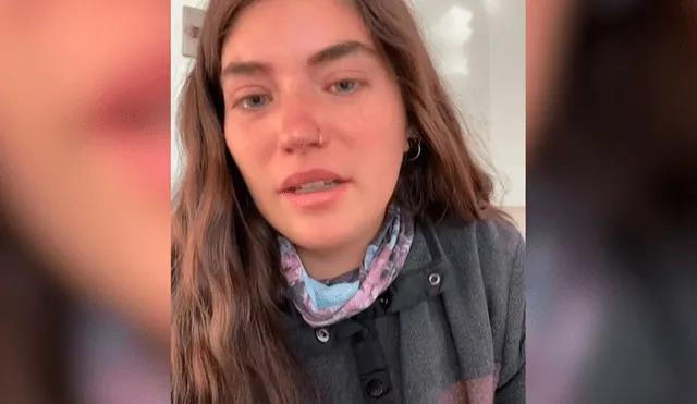 La estudiante de Pedagogía expresó su indignación por los malos tratos de sus alumnos hacia ella. Foto: captura de TikTok/@_Alerd