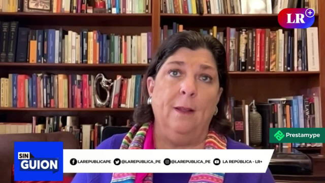 Rosa María Palacios cuestionó las declaraciones de Keiko sobre supuesto fraude en las elecciones. Foto/Video: LR+
