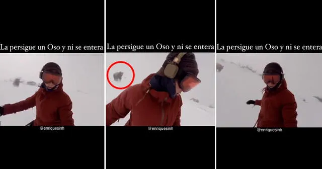 Video de mujer en peligro se volvió viral en redes. Foto: composición LR/ Instagram/ enriquesinh