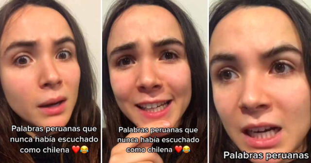 Video de mujer chilena tuvo varias reacciones en TikTok. Foto: composición LR/TikTok/@SofiWebb