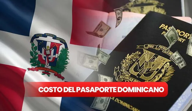 El pasaporte dominicano puede obtenerse forma presencial y online. Foto: Consulado República Dominicana/ Composición LR
