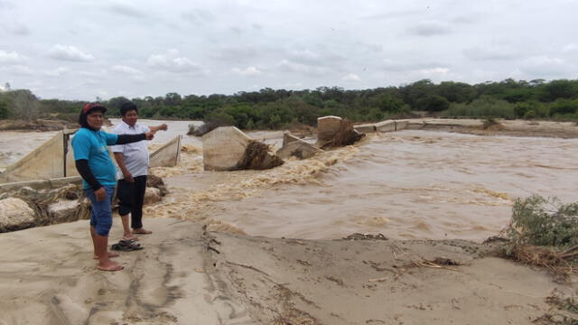 Río. Lluvias podrían hacer que se pierdan huacas regionales. Foto: URPI/LR