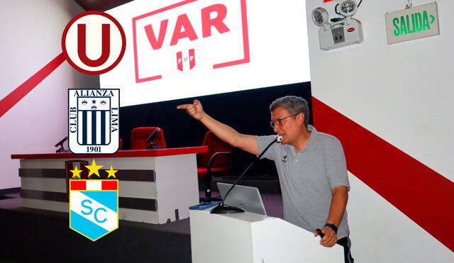 El VAR llega al fútbol peruano en la primera fecha del Clausura 2023. Foto: composición/FPF
