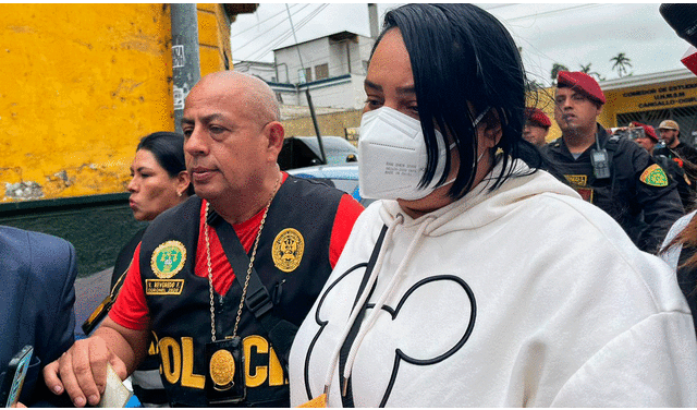 Madre de Christopher Fuentes cuenta con antecedentes policiales. Foto: Vanessa Sandoval/La República - Video: Vanessa Sandoval/LR/PNP