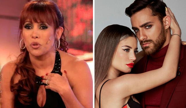 Medina piensa que Austin Palao y Flavia Laos tienen una relación comercial más que un romance. Foto: composición LR/captura de Latina/Flavia Laos/Instagram