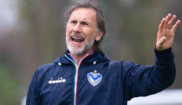 Ricardo Gareca estuvo en Vélez este 2023. Foto: difusión