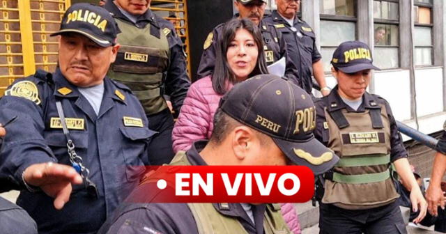 Betssy Chávez es investigada por los presuntos delitos de rebelión y conspiración tras el golpe de Estado de Pedro Castillo. Foto: Poder Judicial