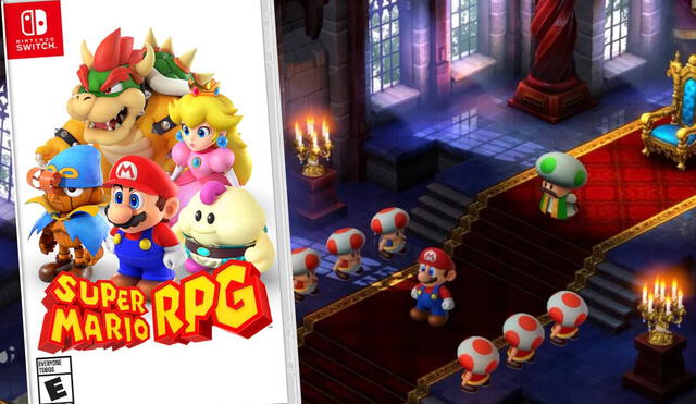 La magia de Super Mario RPG vuelve a brillar con un impresionante remake para Nintendo Switch, que transportará a los jugadores a un mundo lleno de aventuras y combates épicos. Foto: Nintendo