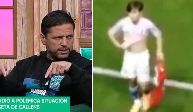 El periodista deportivo se refirió a la polémica acción que realizó Takefusa Kubo. Foto: composición LR/capturas de "Al ángulo"