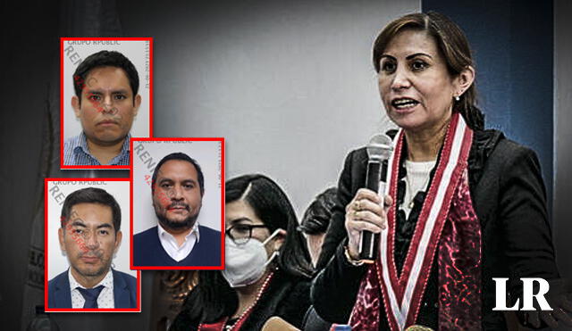 Miguel Girao, Jaime Villanueva y Abel Hurtado, personas de confianza de Patricia Benavides. (Foto composición: La República).