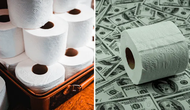 ¿Qué contiene el papel higiénico usado por los millonarios? Foto: composición LR/Vecteezy